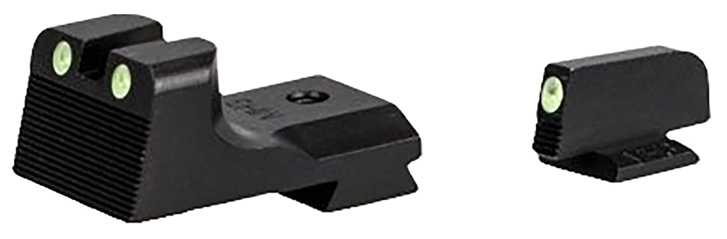Kimber Mfg.,Inc Ml11230 1911 Ledged Night Sight Set Green/Tritium Black Outline Front Sight-Green/Tritium Black Outline 