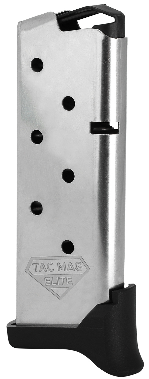 Kimber Mfg.,Inc 1200930A Micro 9 Rapid Tac- Mag 7Rd 9mm Silver