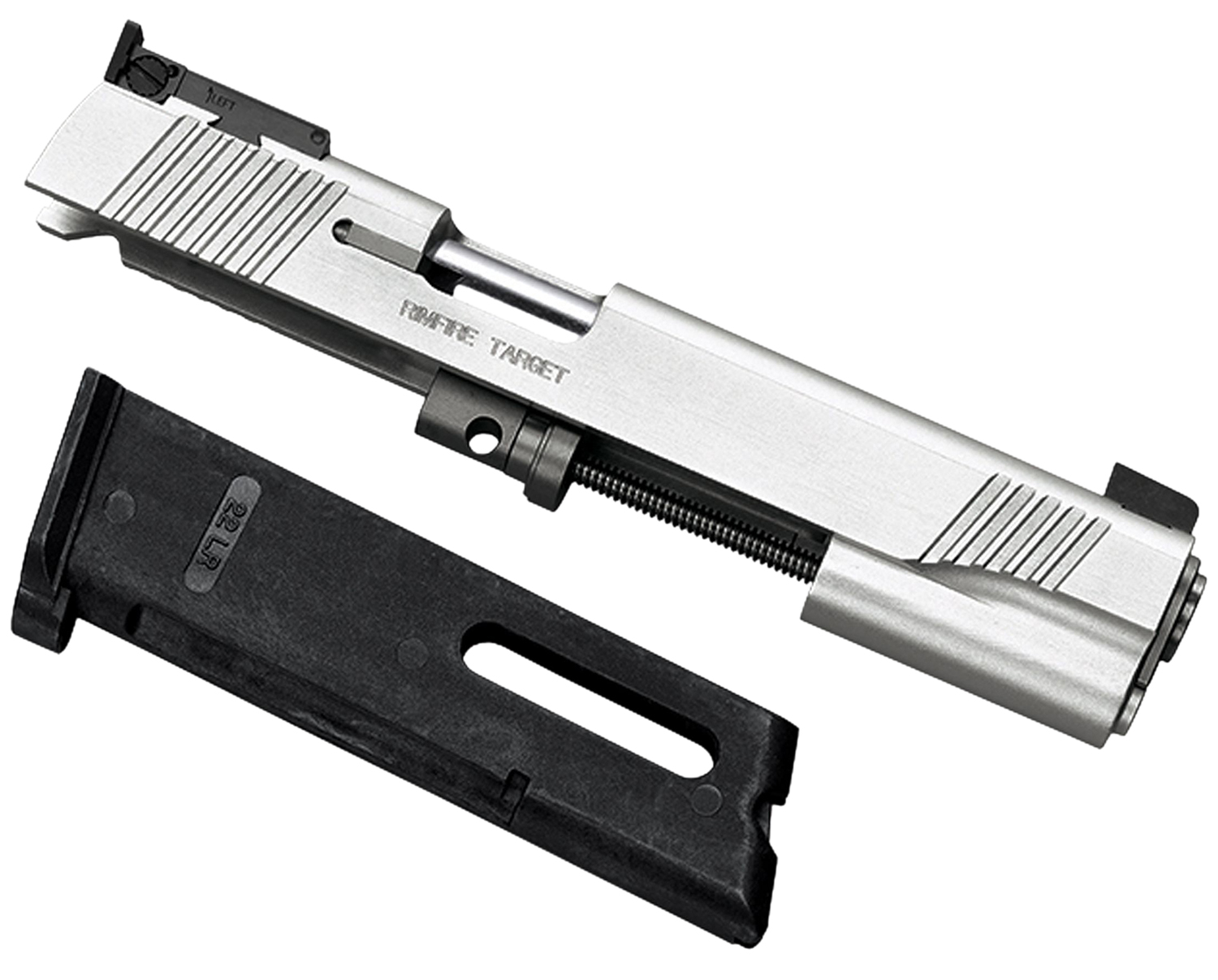 Kimber Mfg.Inc 1100044 1911 Rimfire Target Conversion KIT Silver 10Rd