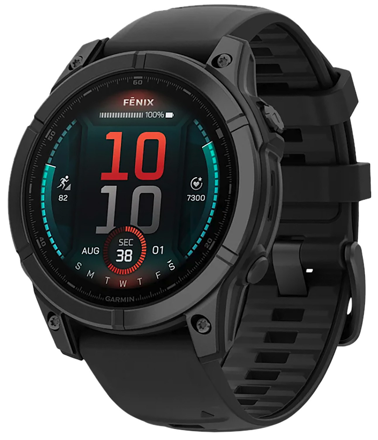Garmin 010-03025-03 Fenix E-47mm AMOLED Gray/Black Watch