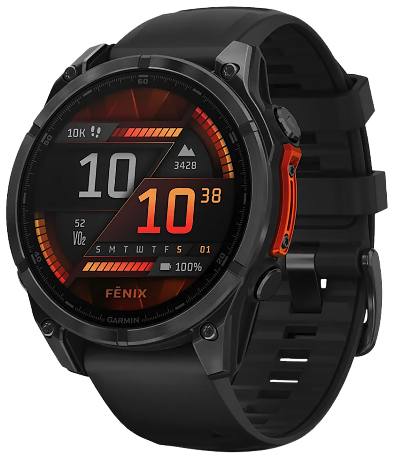 GAR 010-02904-00    FENIX 8-43 MM AMOLED GRY/BLK