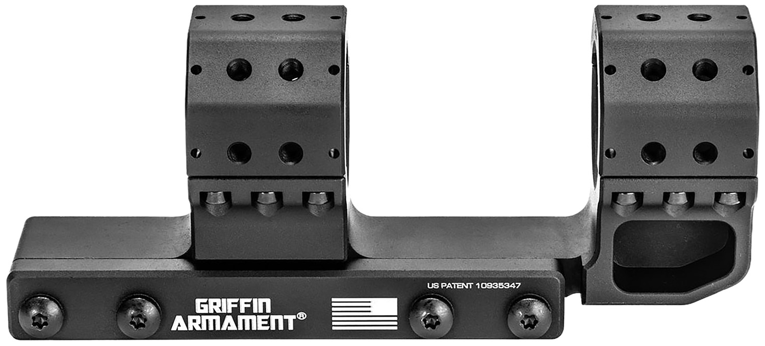 Griffin Armament GSMC193H30MM SPRM 30mm Cantilever Mount Black Aluminum