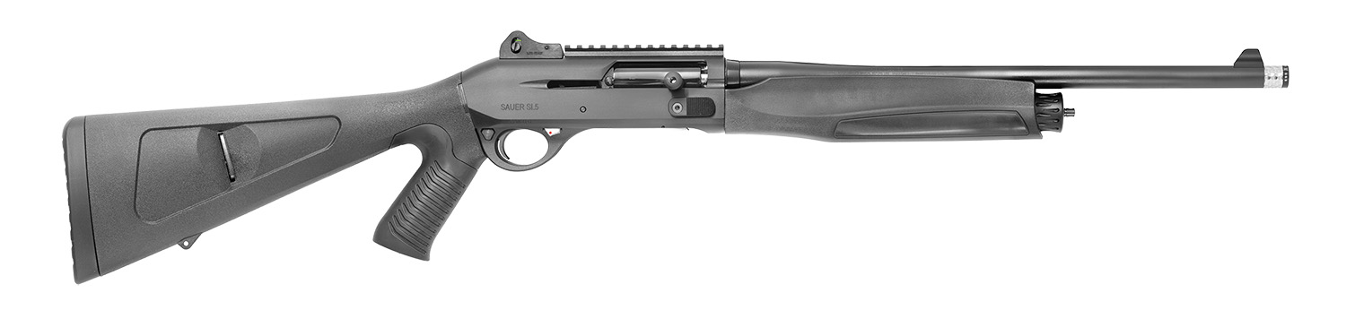Sauer 80116292 SL-5 12 Gauge Semi-Auto 3” 3+1 18.50” Chrome Lined...