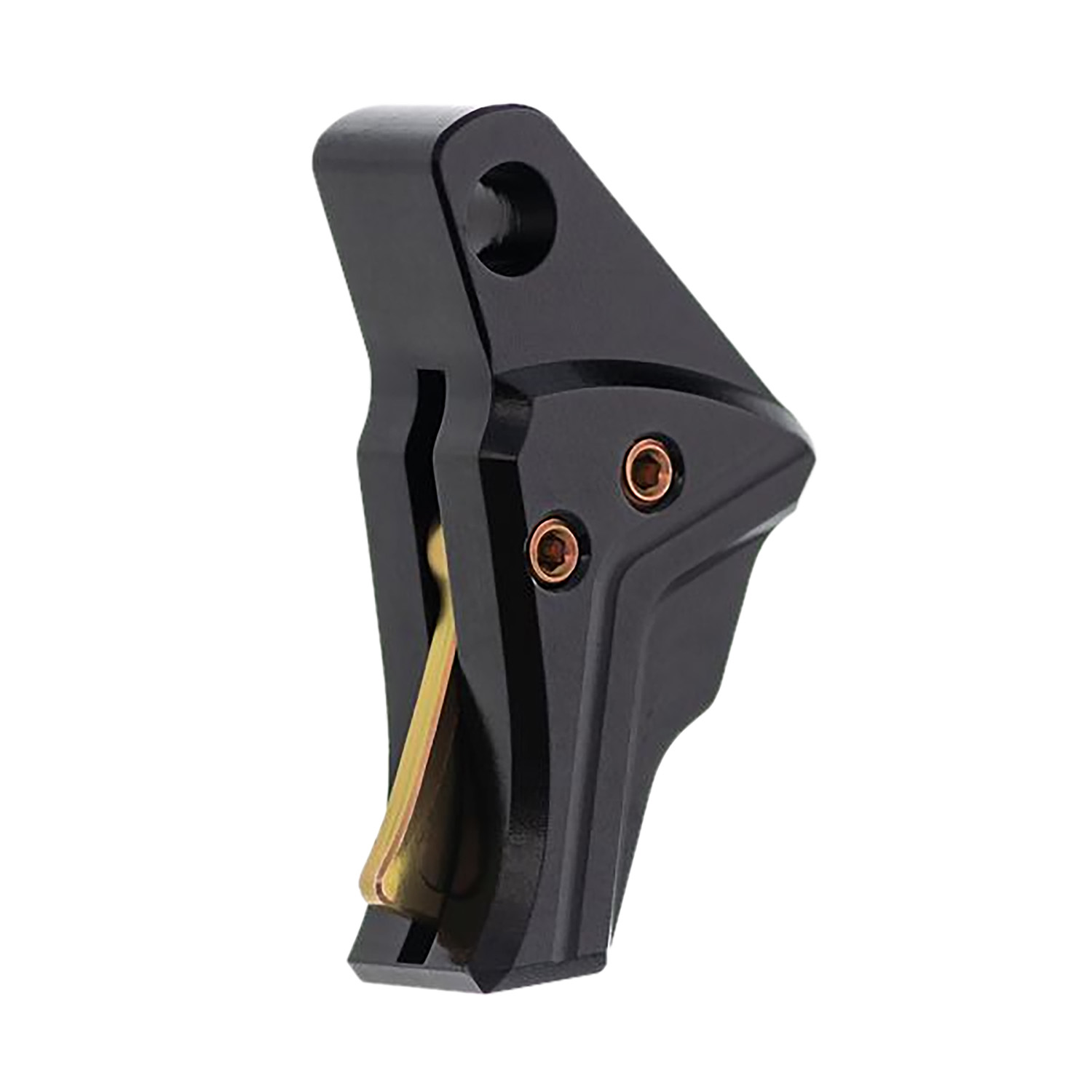 Tyrant CNC TDGTRIG5BLACKGOLD I.T.T.S Trigger/Shoe Black Glock Gen 3/4