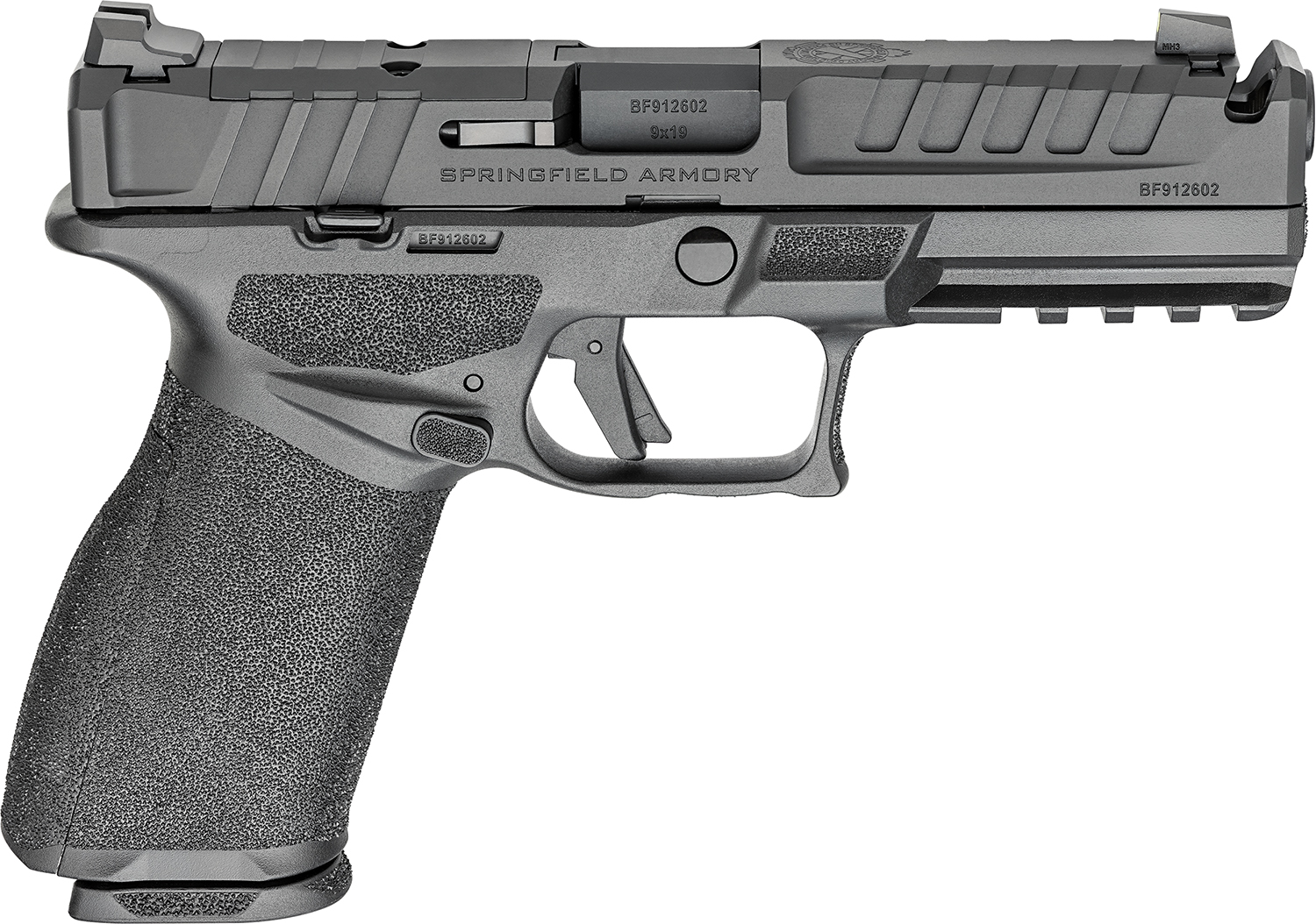 Springfield Armory EC9459BLCUCOMP Echelon  9mm 10rd 4.50" Black Melonite Optic Ready/Integral Compensator