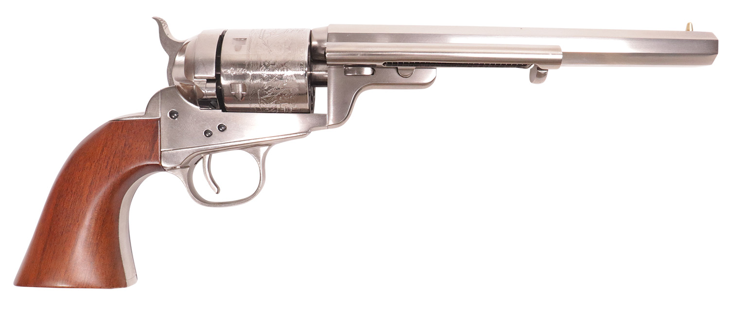 Cimarron CA925N00 1851 Richards-Mason Revolver .38 Special 7.5" Nickel