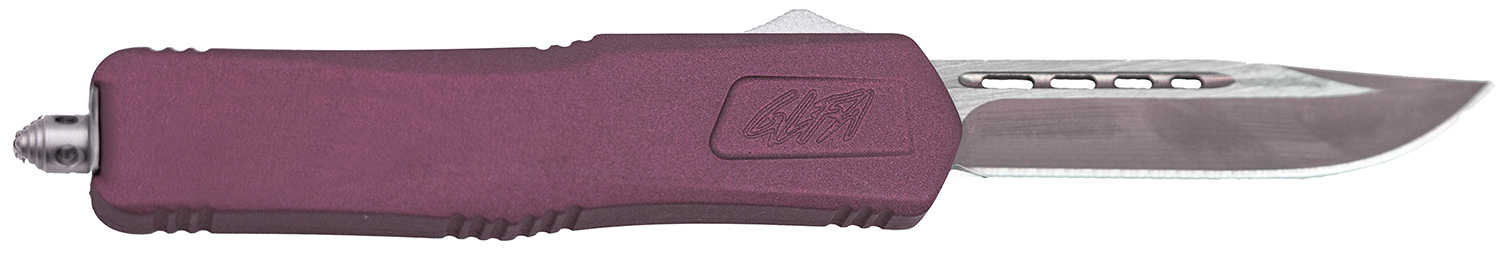 GLFA GL-KMD-SMT CHY    OTF KNIFE 3.5IN BLK CHERRY