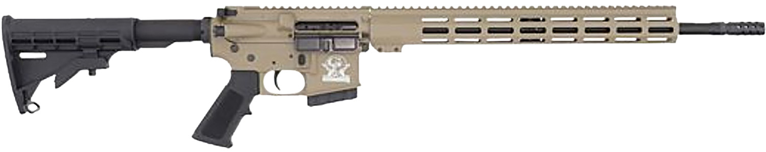 GLFA AR-15 350LEG 16" Semi-Auto Rifle, FDE/SS, 5-Round, 1:10 Twist, 416R SS/4150 CRMOV Nitride Finish, 7075 Aluminum, 6061 Handguard, 6.4 lbs