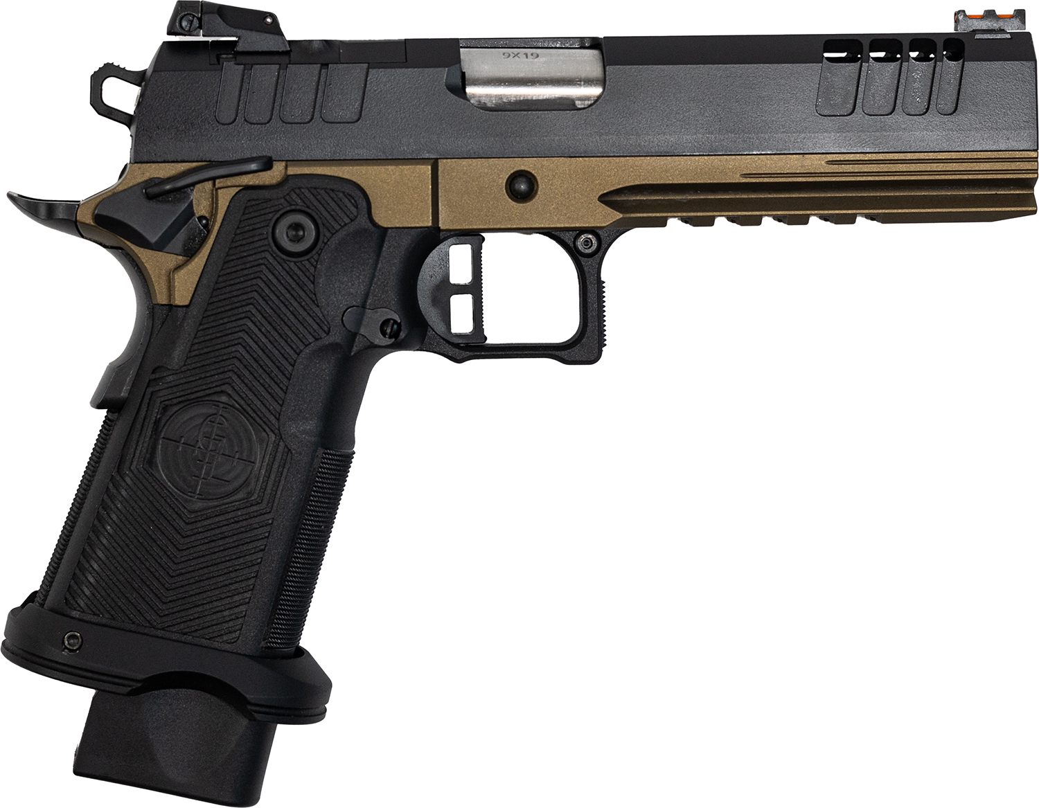 GLFA GL1911DS9FSSBRZ Synergy 1911 9mm 5" Bronze Double Stack Pistol