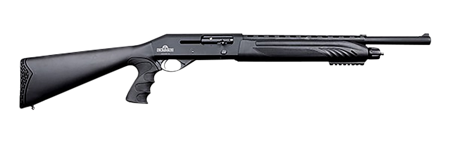 DA DKSN CK212TP Semi-Automatic 12GA Shotgun, 18.5" Smooth Bore Barrel, 5-Round Capacity, Polymer Grip, Matte Black Finish, Heatshield Included