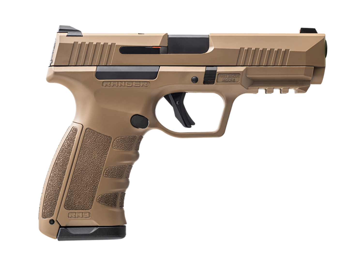 Dickinson RA9FED 9mm Luger 17+1 4.25" FDE Steel Barrel & Slide