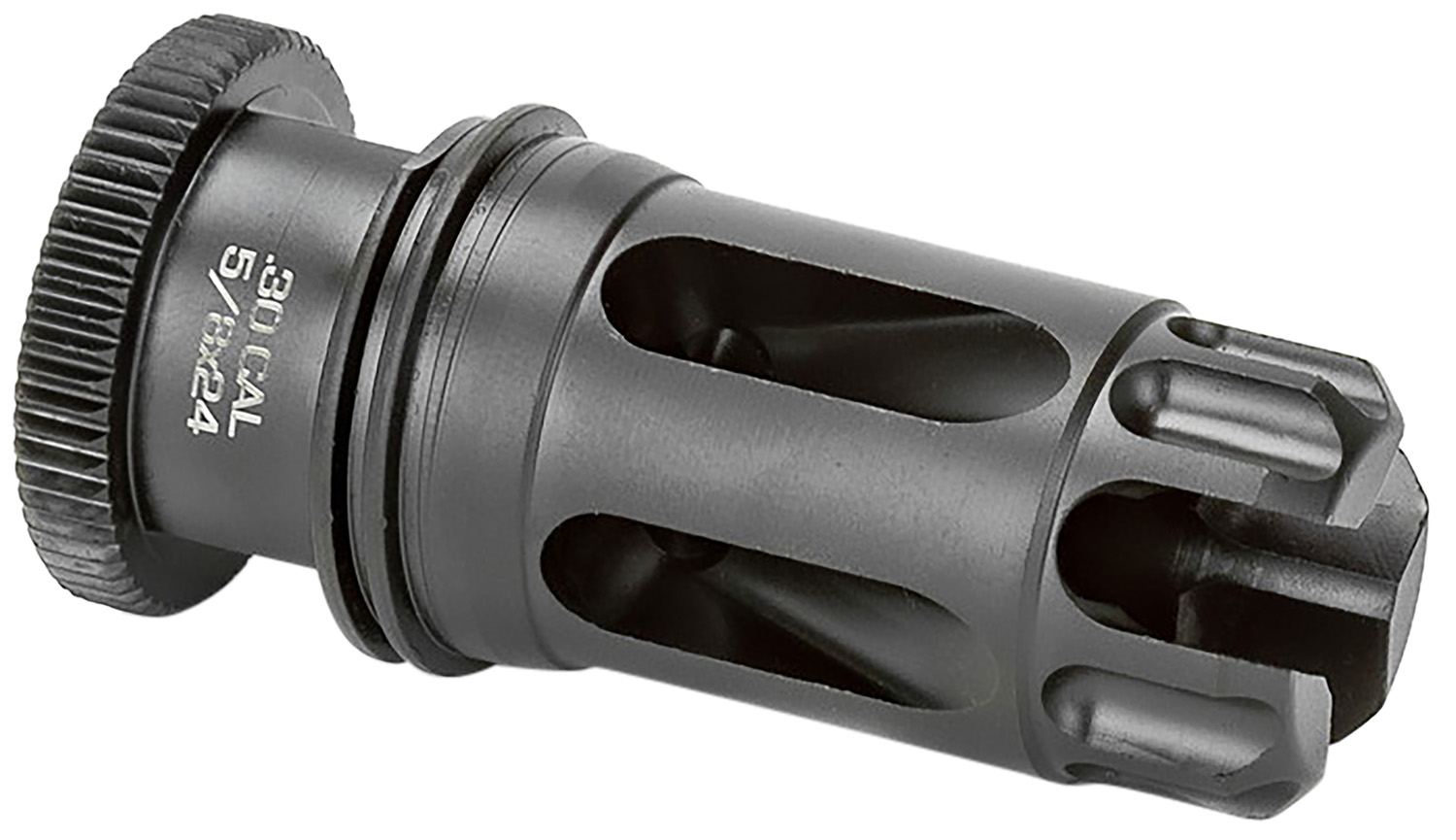 Griffin Armament DLFC30C5824 Dual-Lok Flash Comp 30-7.62mm Black QPQ Nit...
