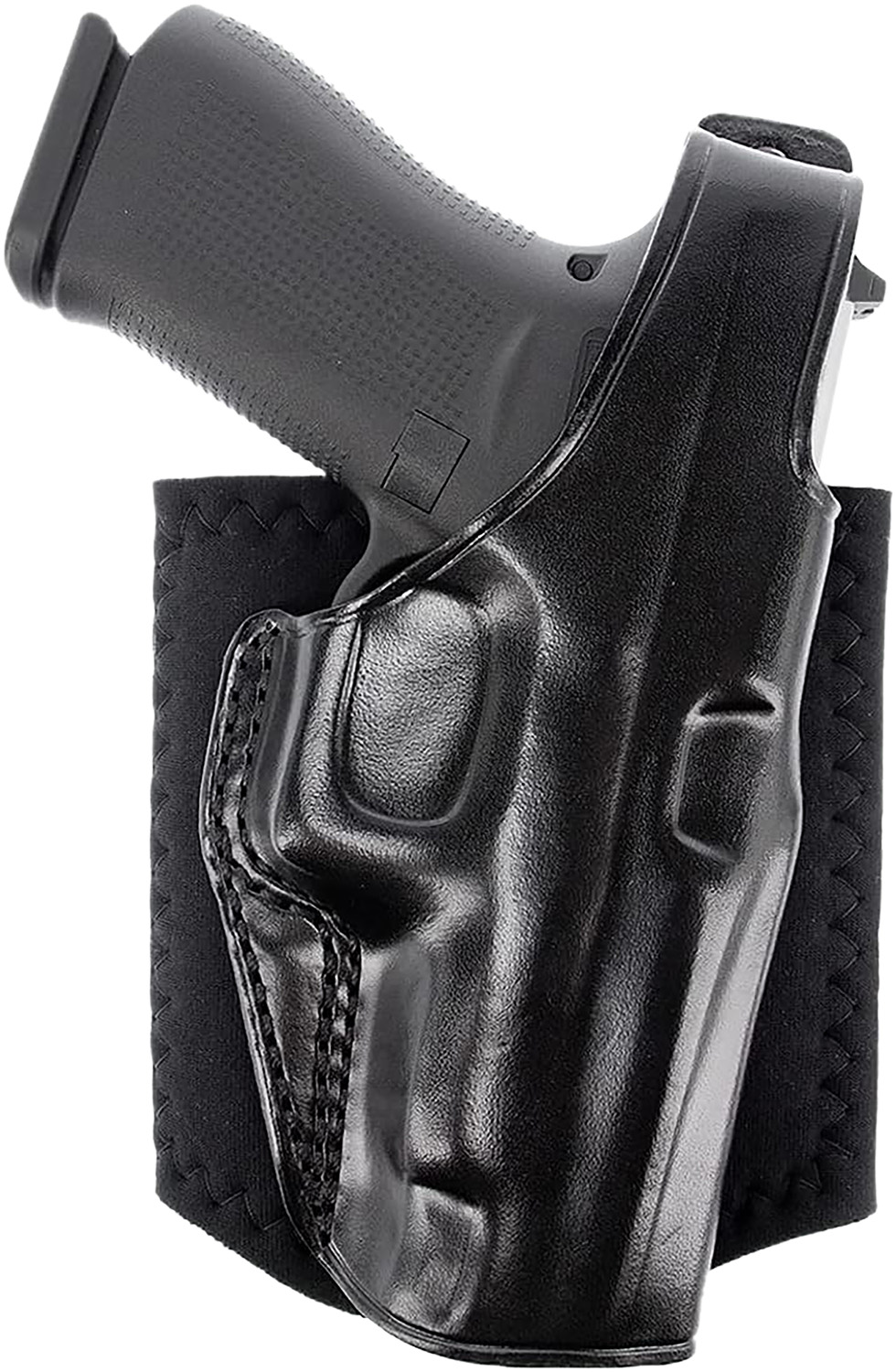 Galco AG800RB Ankle Glove Holster Black Neoprene Right Hand Glock 43 - Galco International - BLACK