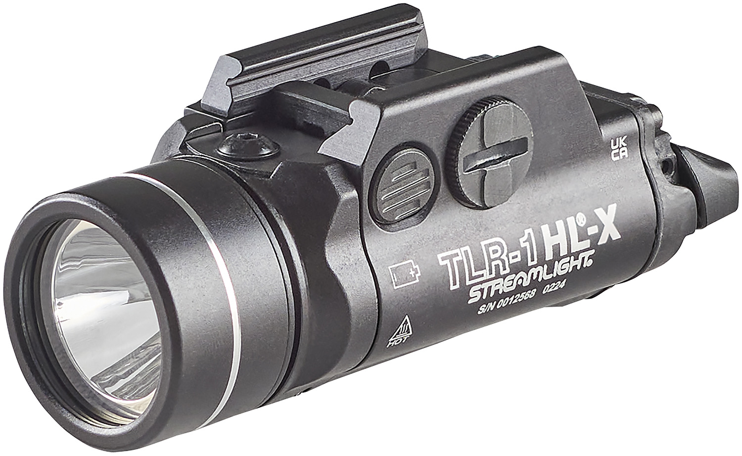 Streamlight 69501 TLR-1 HL-X Gun Light Black 6000 Series Aluminum 1500 Lumens