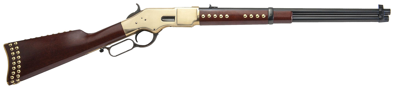 Cimarron CA228G19 1866 Pawnee 45LC 19" Blued Rifle