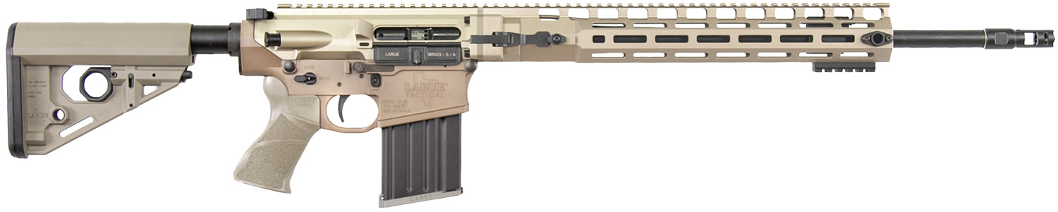 Larue Tactical LTMRGGS308W20FDE LT10  MRGG MLOK 308 Win 20+1 20" Stealth Barrel FDE Right Hand