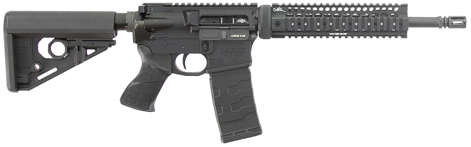 LaRue Tactical LT1555612QUAD 5.56 Semi-Auto 12" Barrel Black 30+1