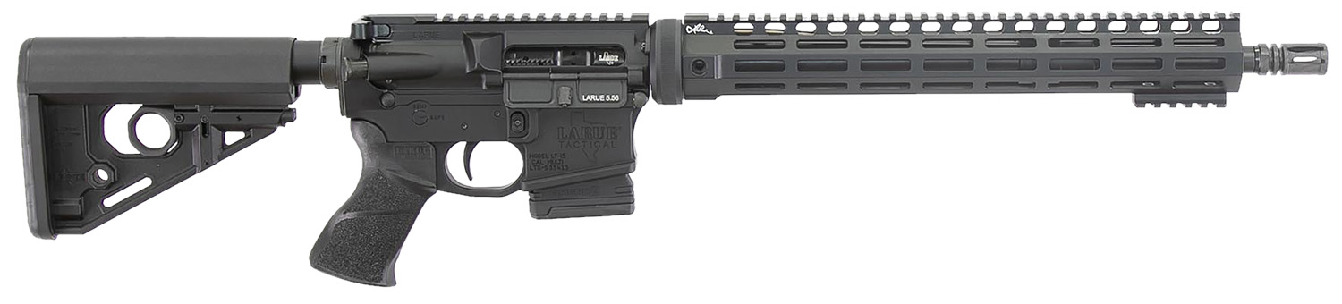 LaRue Tactical Lt1555616mloklc Lt15 Mlok 5.56 10+1 16" Stealth Barrel Black