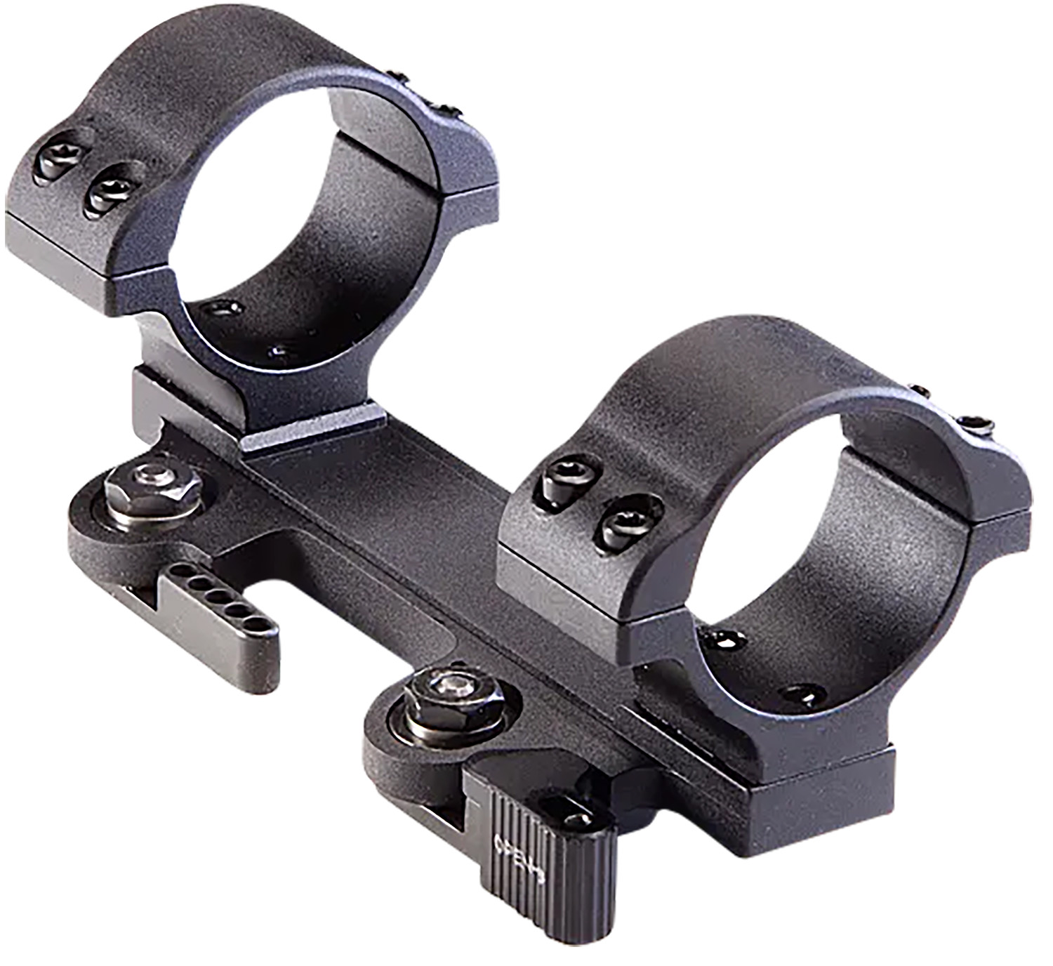 LaRue Tactical LT12030 In Line QD Scope Mount Black 30mm Tube Low Rings - LARUE - IN LINE