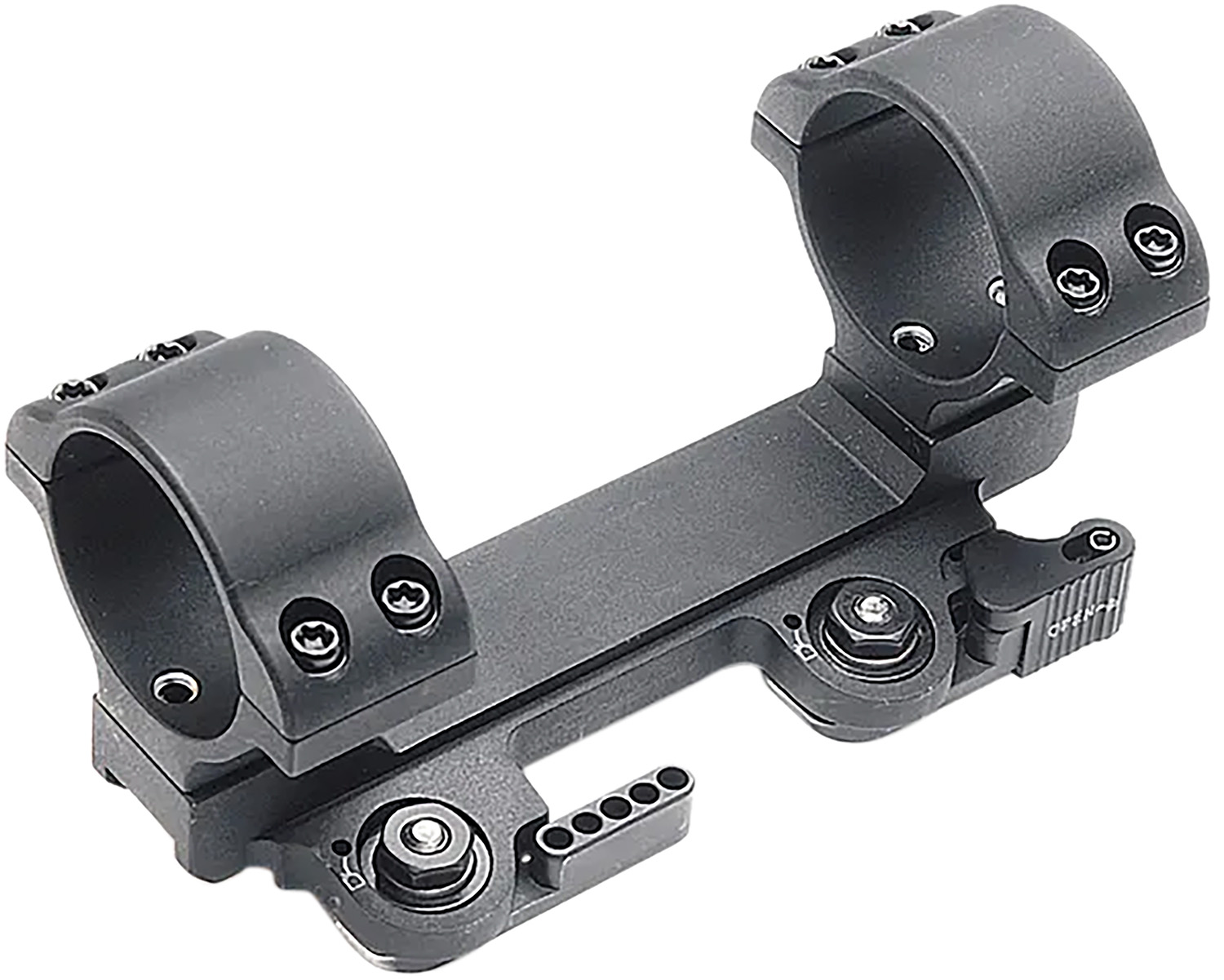 LaRue Tactical LT11130 In Line QD Scope Mount Black 30mm Tube Medium Rings