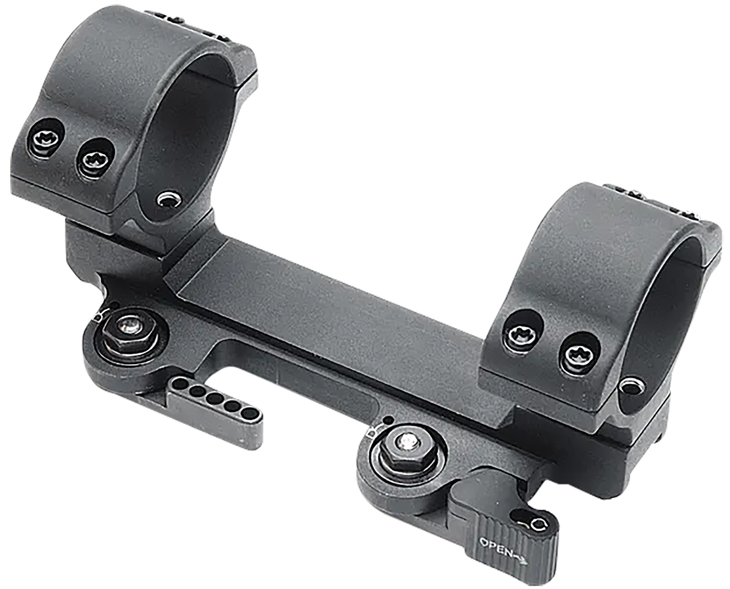 Larue Tactical LT11230 QD Scope Mount Black 30mm Tube 20 MOA Medium Rings