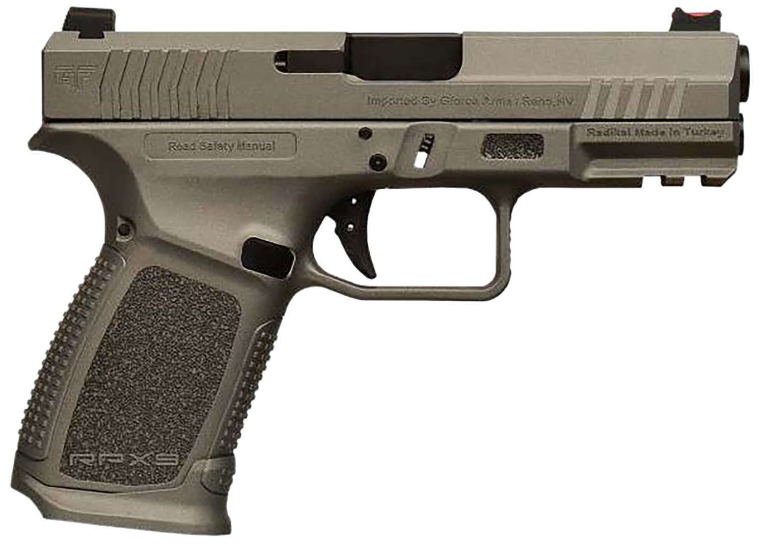 G-Force RPX9 Exodus Gray 9mm 4.02" Barrel 15-Rounds