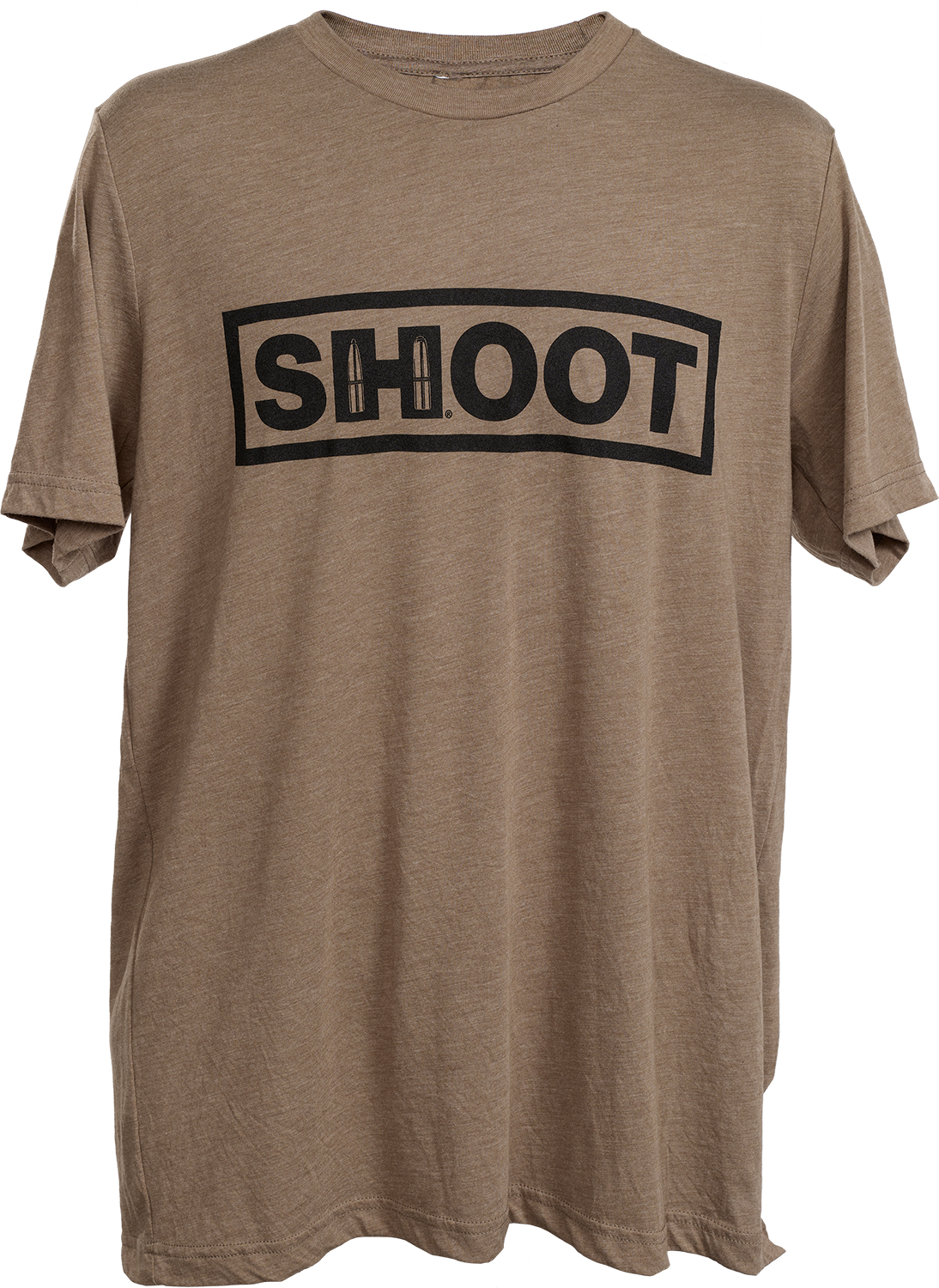 Hornady 99606M Brown Tri-Blend Short Sleeve Shirt Medium