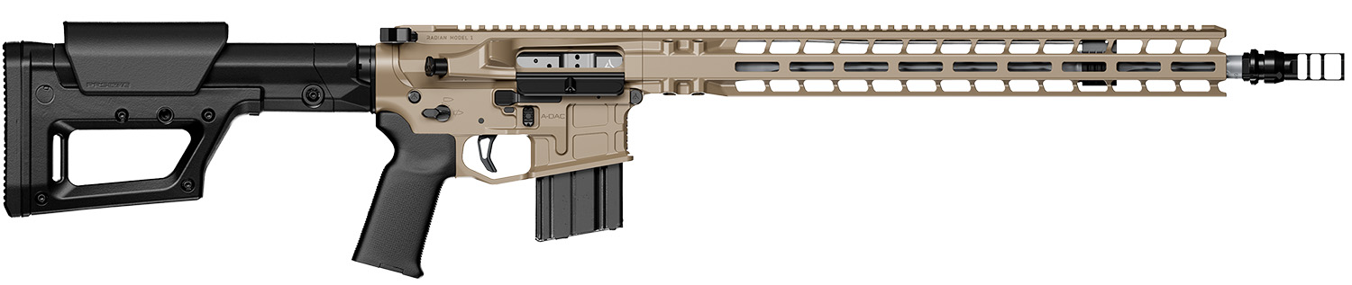 Radian R0854 Model 1 6mm ARC 18" Semi-Auto Rifle FDE Ambidextrous - Radian Weapons - 6MM ARC