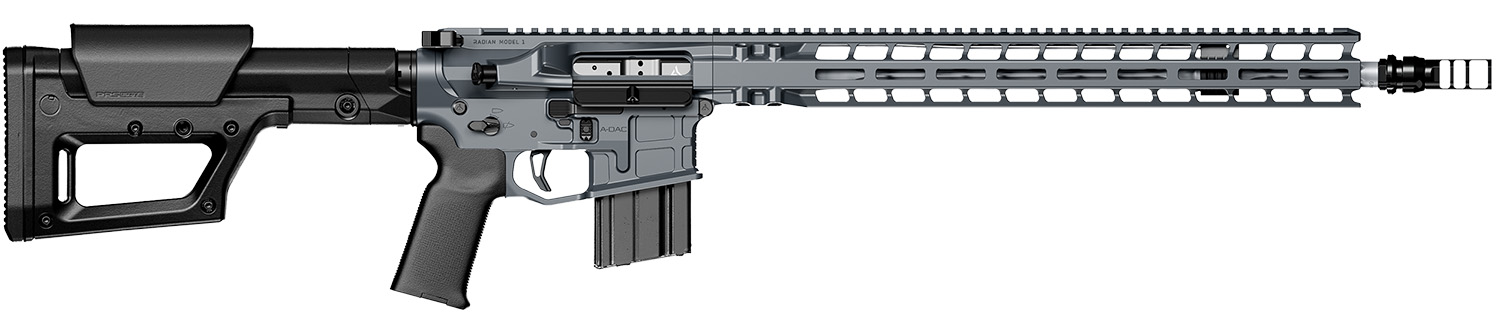 Radian R0857 Model 1 6mm ARC 18" Semi-Auto Rifle Black Magpul 20+1 - Radian Weapons - 6MM ARC