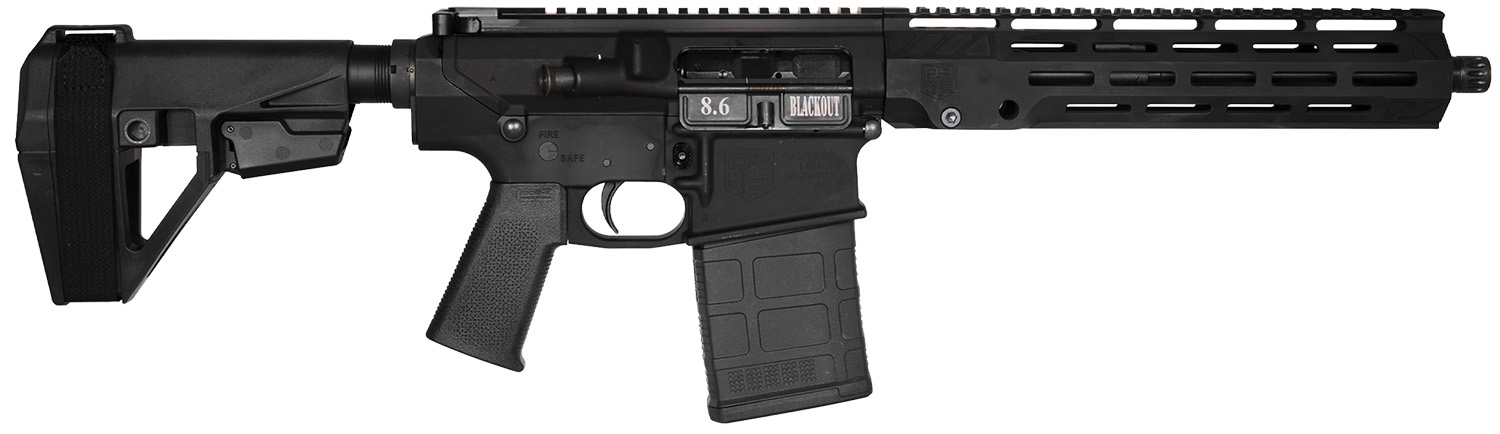 Diamondback DB1200W001 8.6 Blackout 12" M-LOK Semi-Auto Rifle Black - Diamondback Firearms - 8.6 Blackout