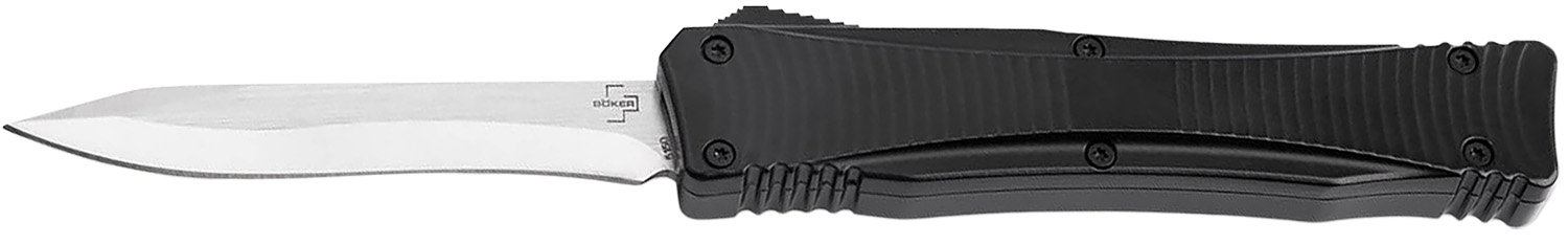 Boker 06EX245 Falcon 2.0 Pocket 3.35" Plain D2 Steel Blade Black Aluminu...