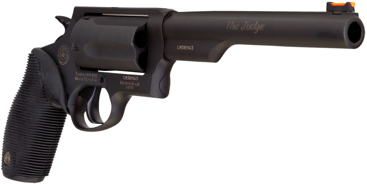 Taurus Judge 6.5 Black 45 Colt/410 5rd — Superb Field Revolver 2 Taurus Judge 6.5 Black 45 Colt/410 5rd — Superb Field Revolver - Image 2
