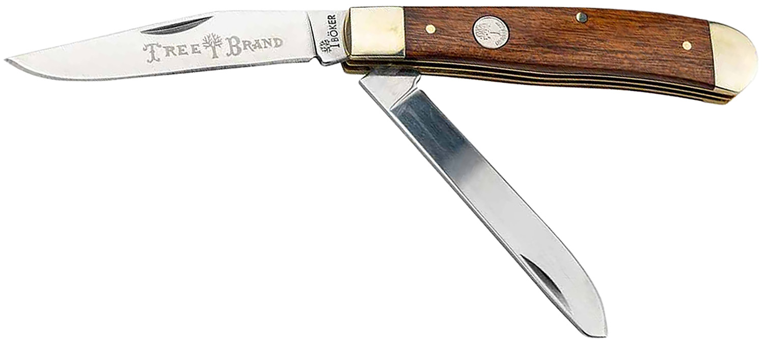 Boker 110832 Trapper 2.0 D2 Steel Rosewood Tulip Wood Handle Knife - Boker - CLIP POINT/SPEY