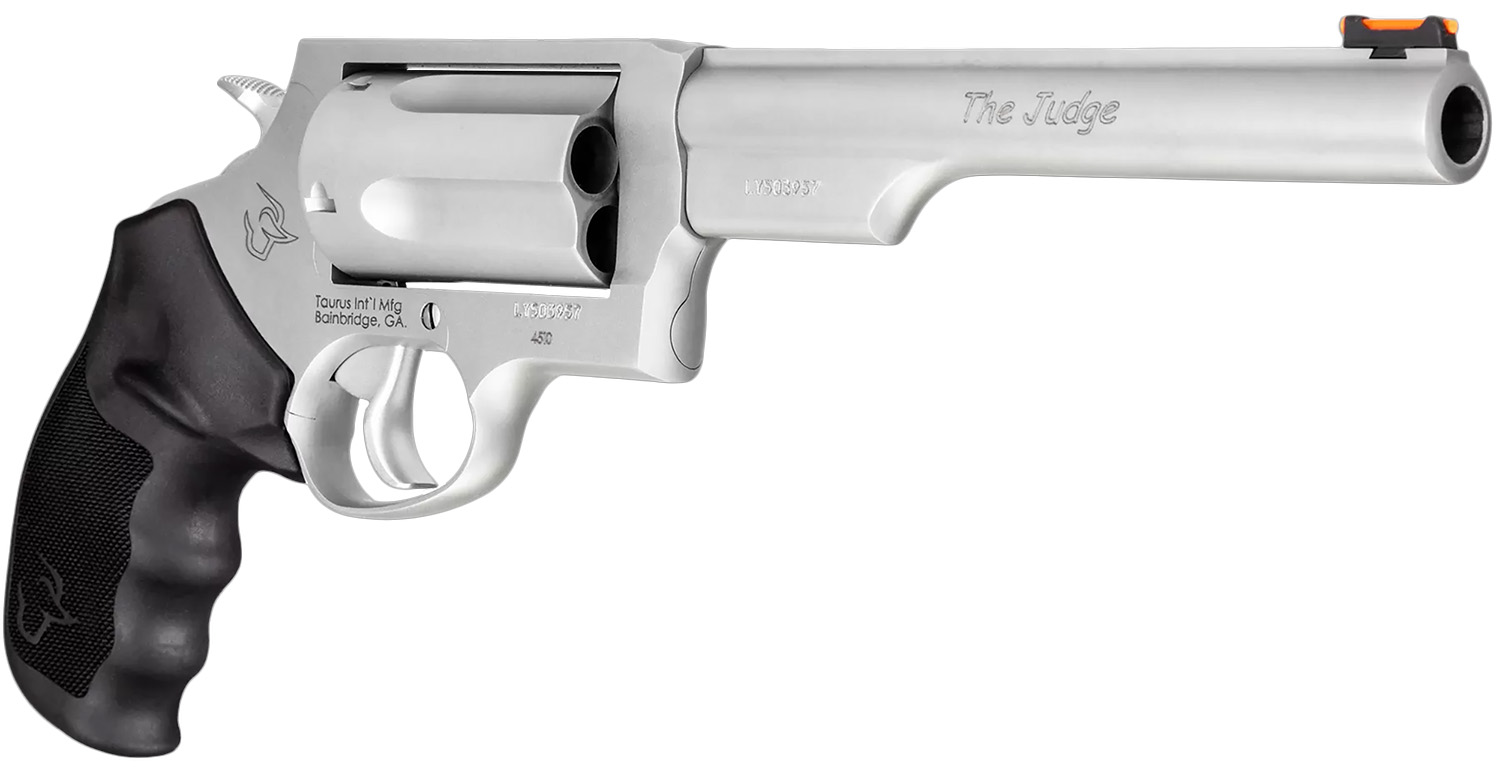 Taurus Judge 6.5 Stainless 45 Colt/410 5rd — Superb Field Revolver 2 Taurus Judge 6.5 Stainless 45 Colt/410 5rd — Superb Field Revolver - Image 2