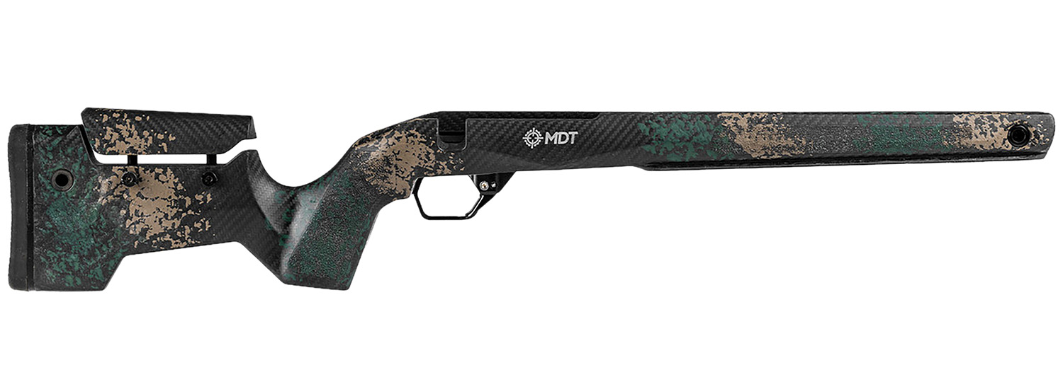 MDT 114481HGF Green/FDE Carbon Fiber Rifle Stock Remington 700 Chassis