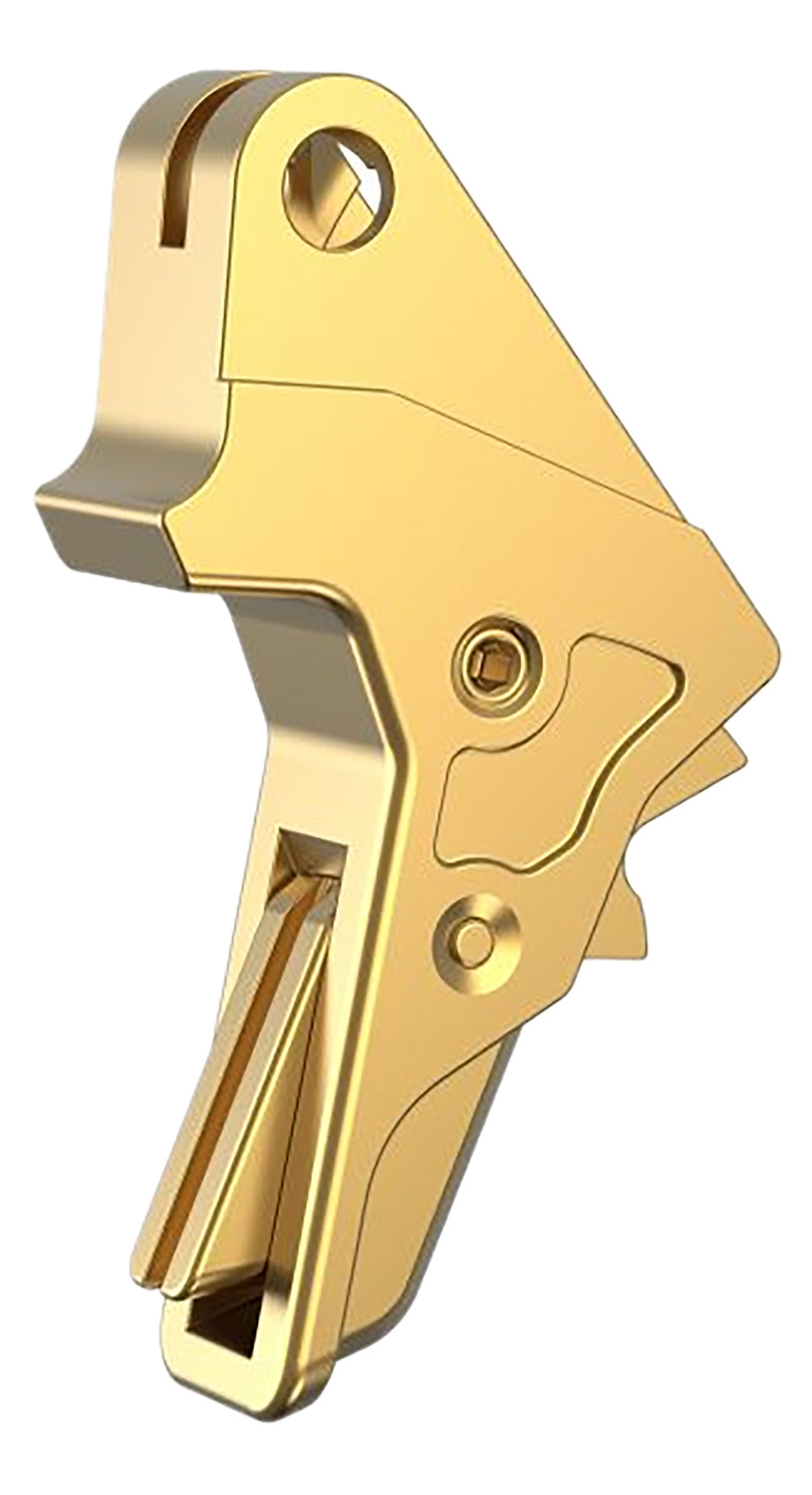 Tyrant CNC TDMPTRIGFSCGOLD/GOLD Gold Fits S&W M&P Full-Size & Compact