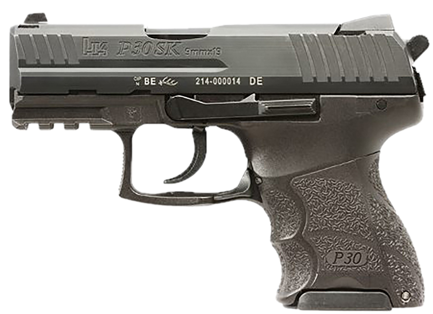 H&K P30SK 81001108 9MM Luger 10+1 Luminescent Sights Black - Heckler & Koch - 9mm