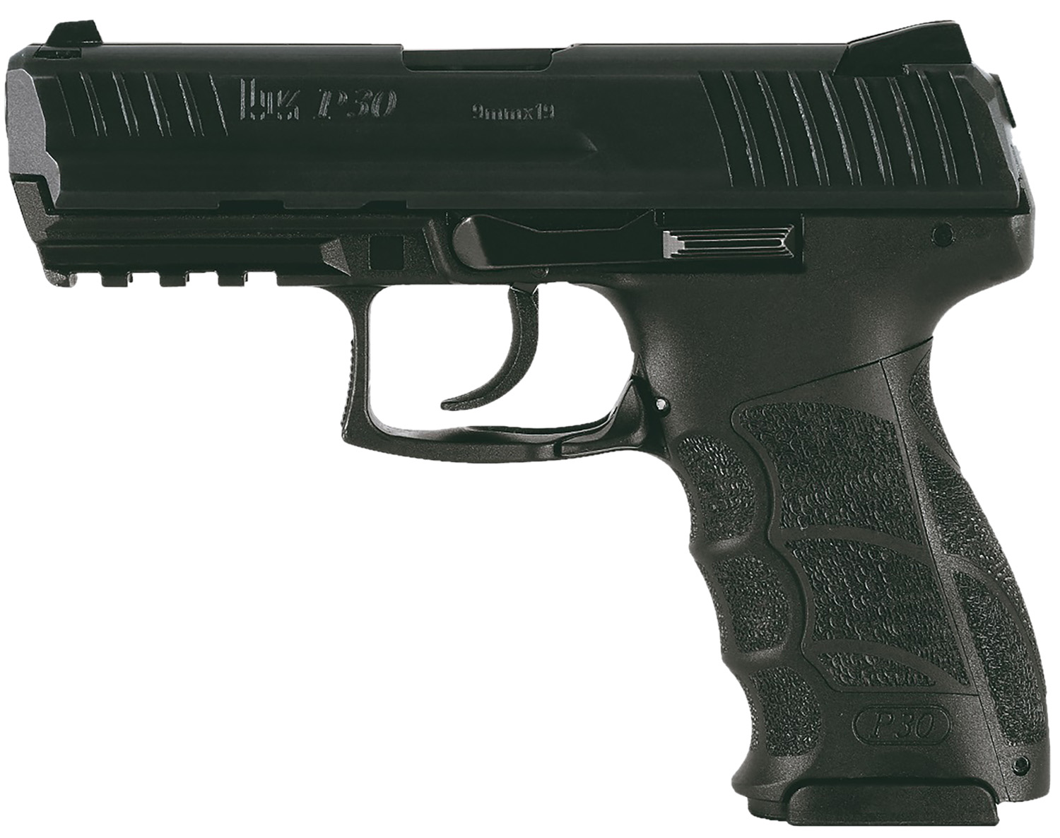 H&K P30 81001084 9MM LEM DAO 15RD Luminescent Sights Black