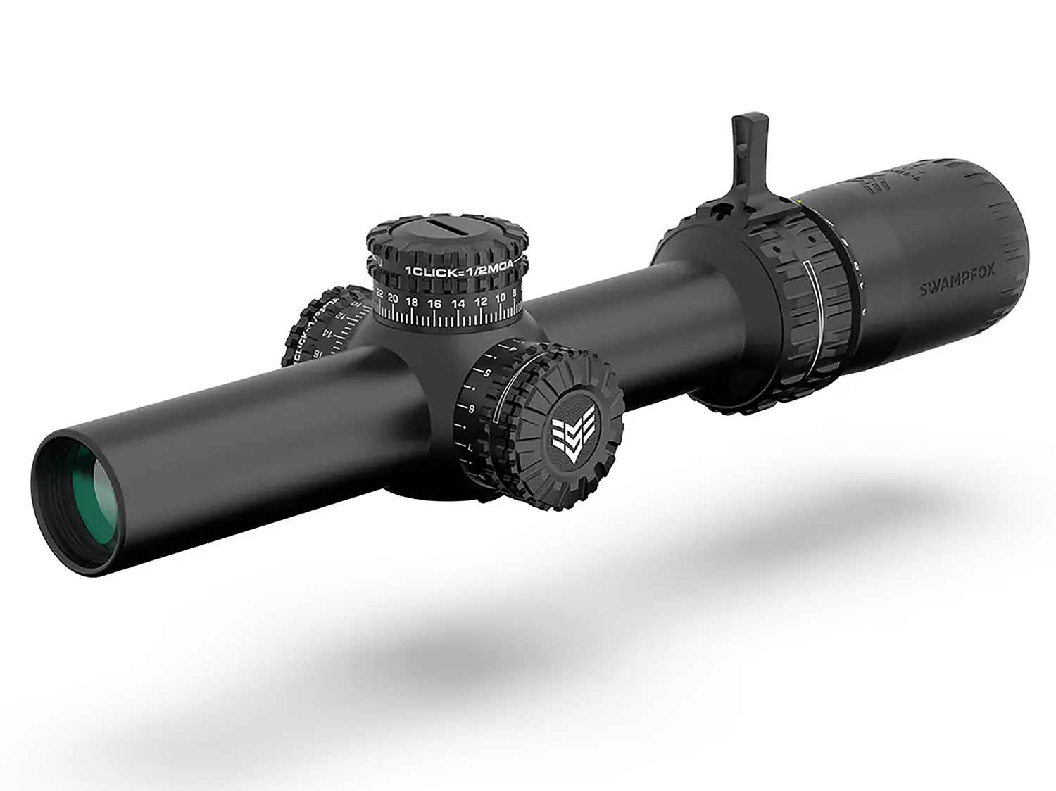 Swampfox Arrowhead ARH11024B – Superb 1-10x LPVO Riflescope 8 Swampfox Arrowhead ARH11024B detail view
