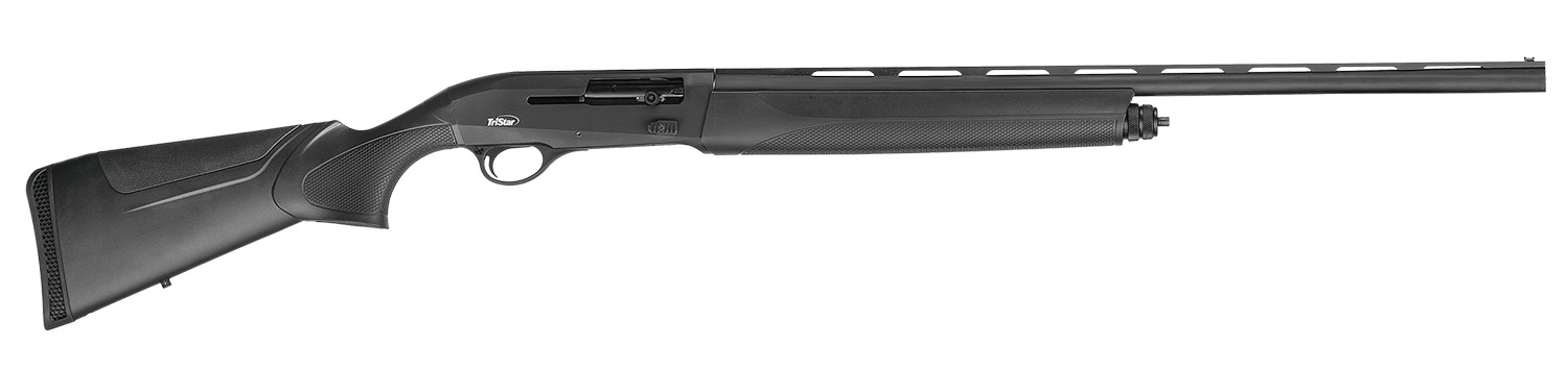 TriStar 20222 Raptor II  12 Gauge Semi-Auto 3 5+1 28 Black Vent Rib Steel Barrel & Receiver, Fixed Black Synthetic Stock
