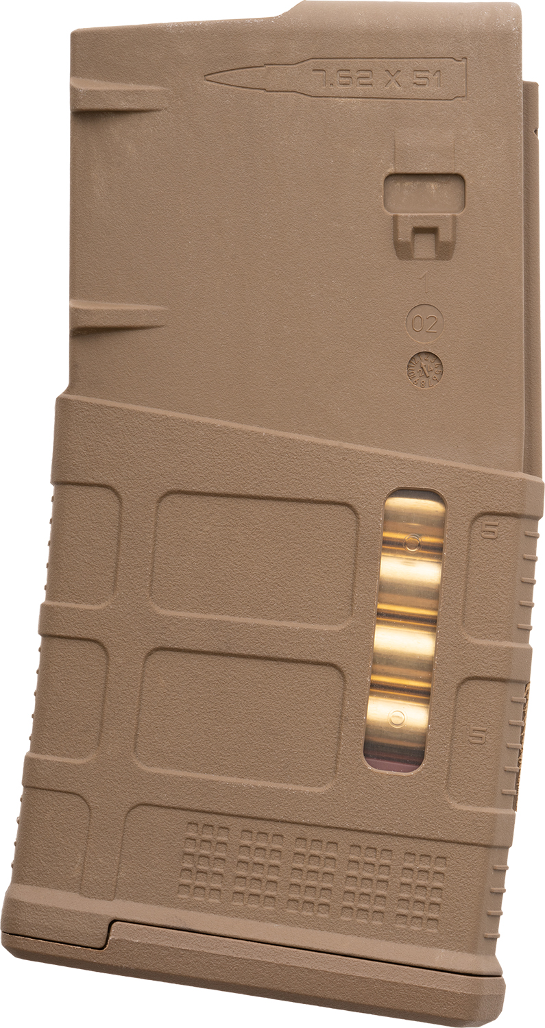 Magpul PMAG 20 LR/SR Gen M3 Window 20rd Magazine Fits AR10/M110/SR25 - Magpul Industries - 308 Winchester