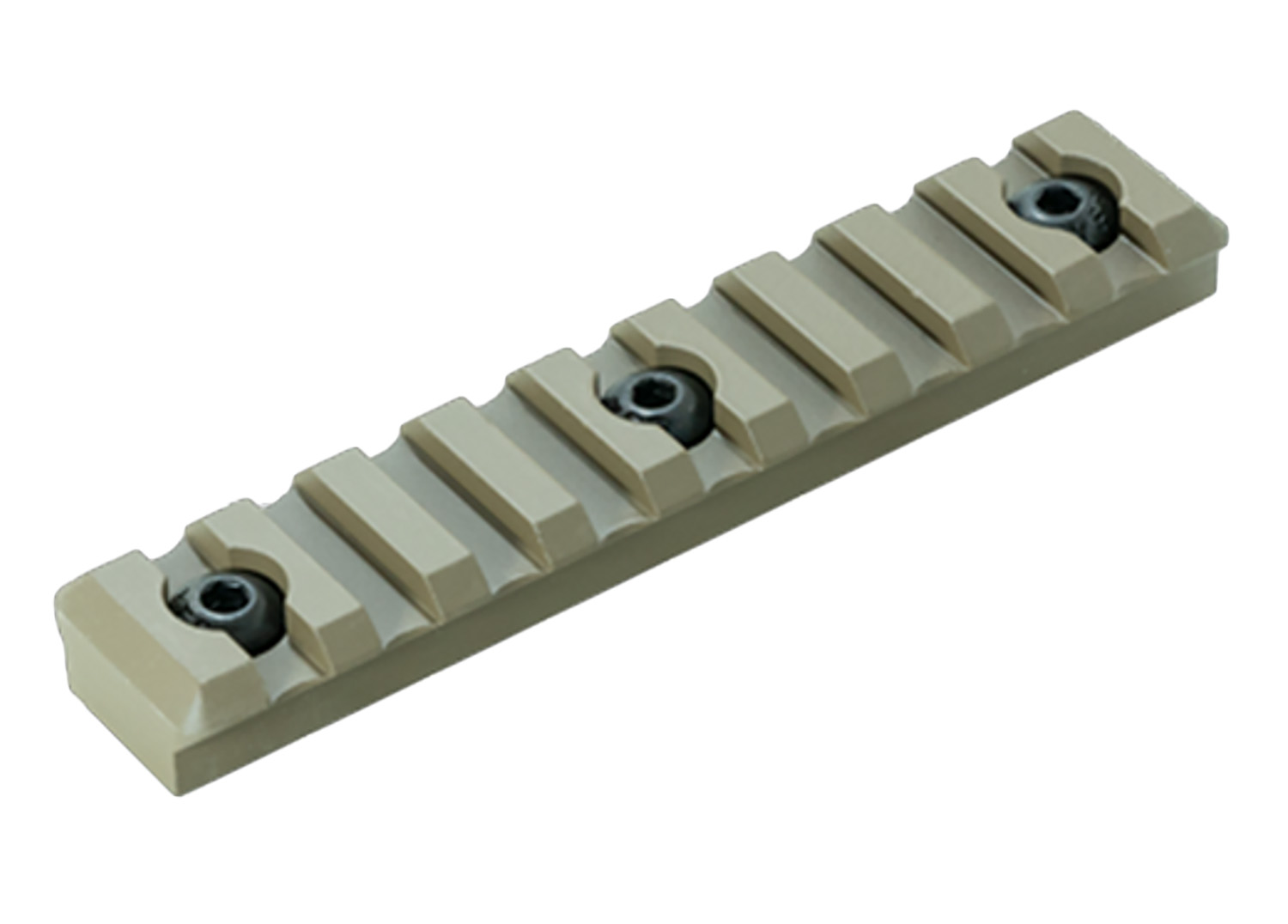 Timber Creek M9SPRFDE M-LOK 9 Slot Picatinny Rail FDE Aluminum