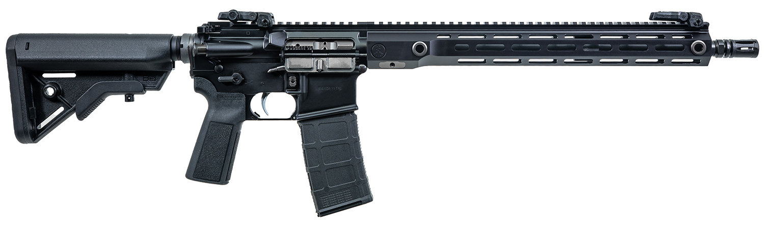 Watchtower Firearms RDR55614BLK Raider  5.56 NATO 30+1 14.50" Black Nitride Hard Coat Anodized Aluminum Receiver Black Polymer Stock