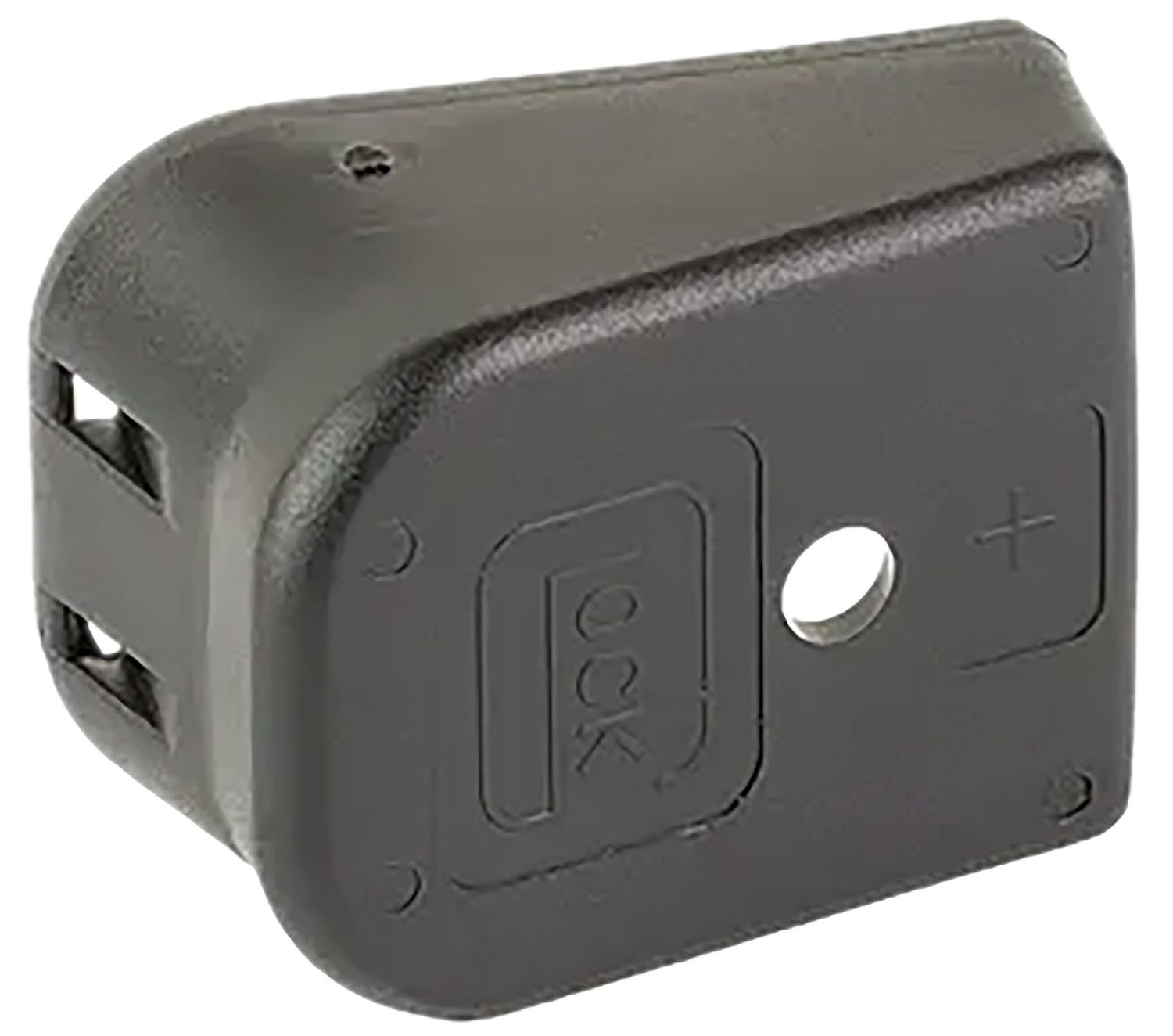 Glock 50975  Floor Plate Extended 9mm/40S&W/357Sig/45ACP Black Polymer