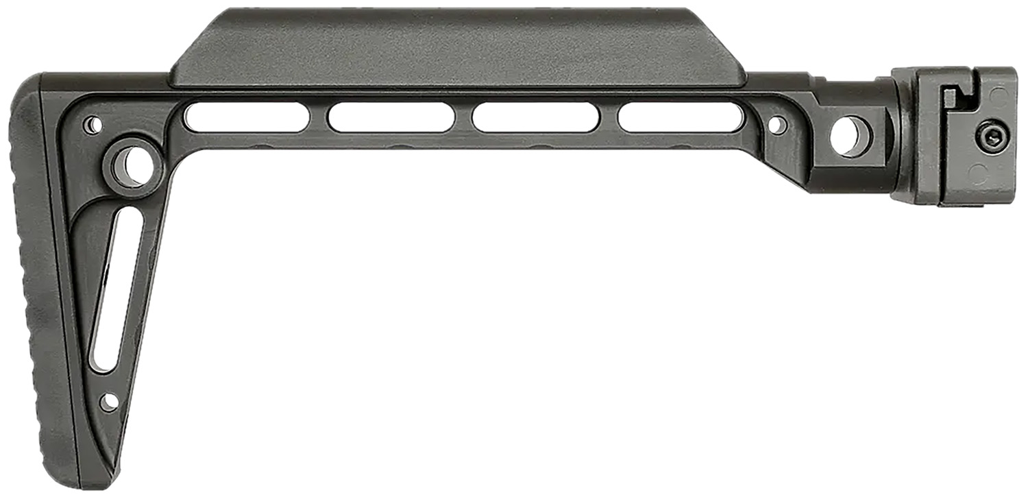Midwest Industries MIMINSF Minimalistic Side Folding Stock Black Aluminum - Midwest Industries