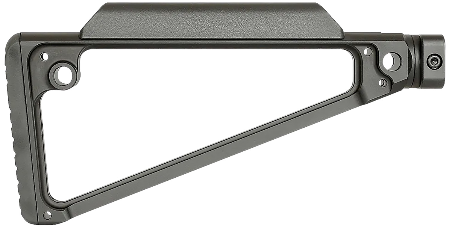 Midwest Industries MITRIF Triangle Fixed Stock Black 6061 Aluminum