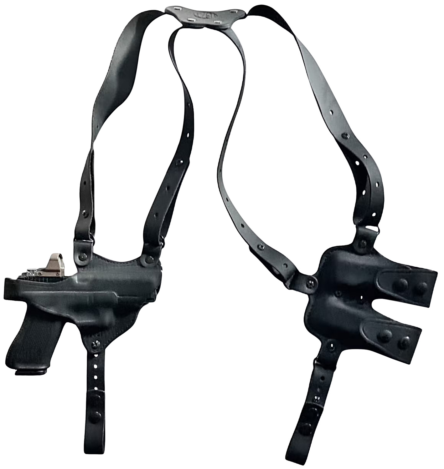 1791 Gunleather NSS-2.1-SBL-H-R Glock Optic Ready Shoulder Holster RH