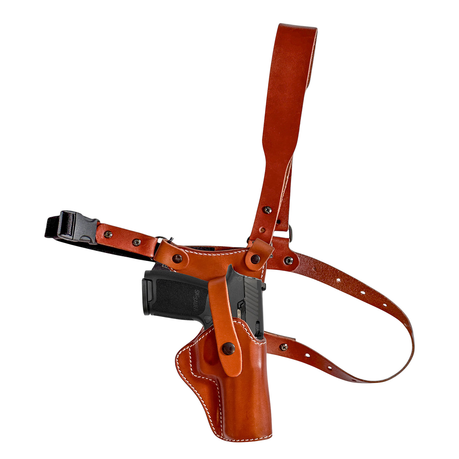 1791 Gunleather PFC2.4BRWR  Optic Ready Size 2.4 Brown Fits Sig P320 Right Hand
