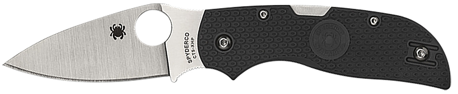Spyderco C152PGY Chaparral Lightweight 2.80” Folding Drop Point Plain...