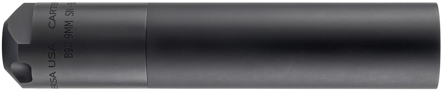 Talon Armament WTB9XDTJ Whisper Tech 9mm Black Stainless Steel M13.5x1 LH